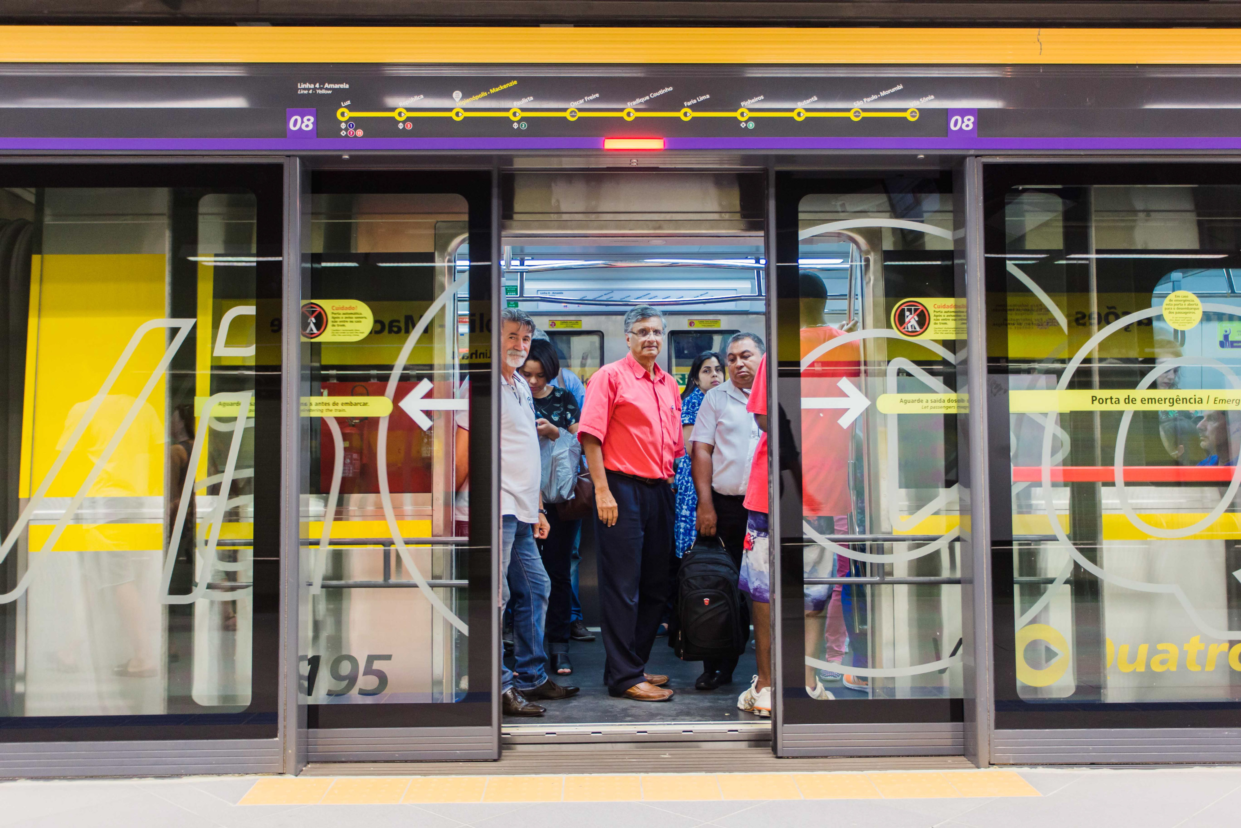 Metrô SP: Porta dupla