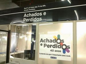 ACHADOS E PERDIDOS-METRÔ SP