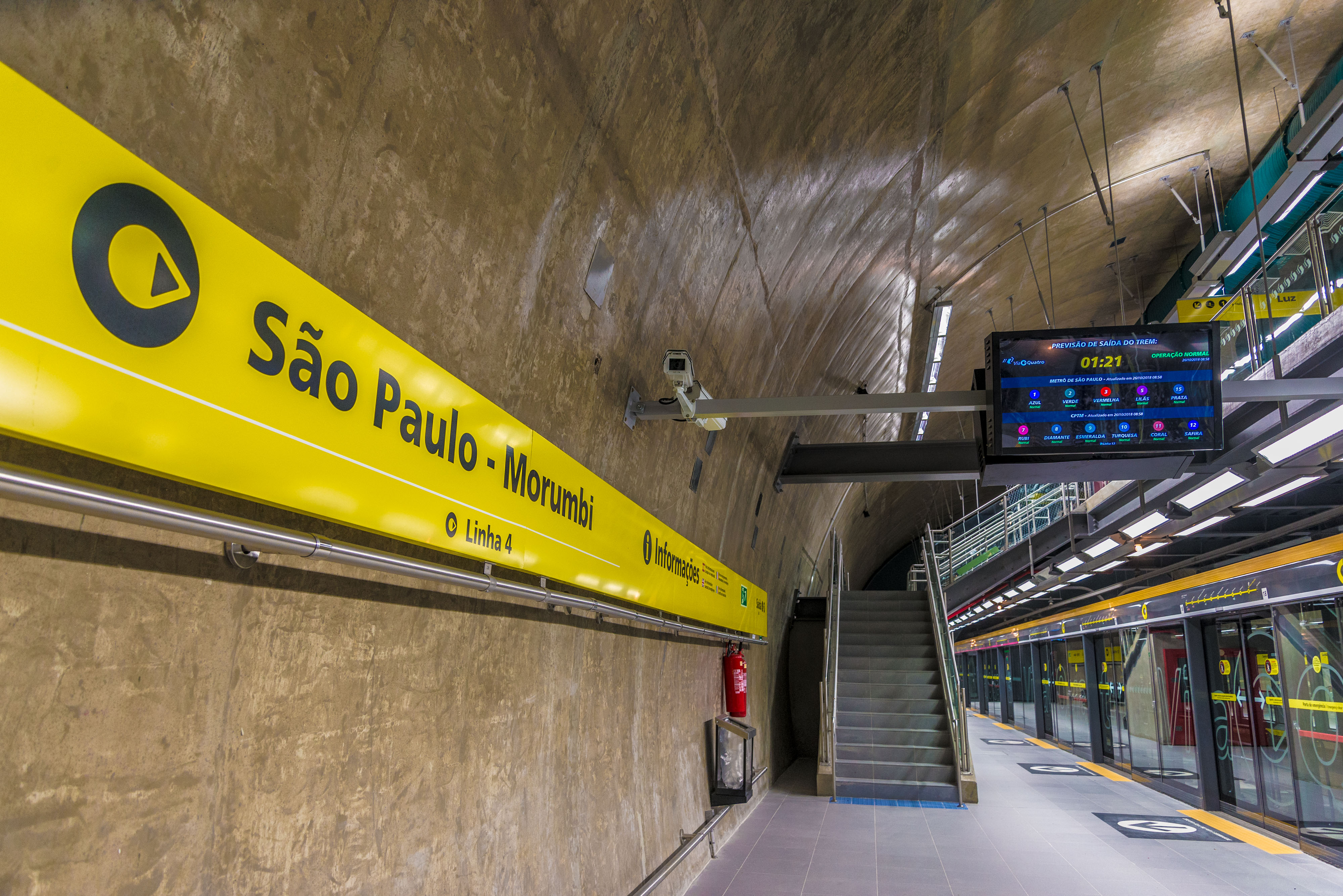 Metrô SP: Alta tecnologia