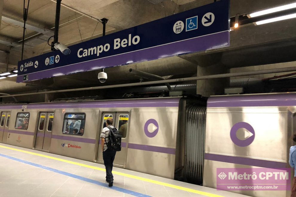 Metrô SP: Estação Campo Belo, nova estação Metrô CPTM