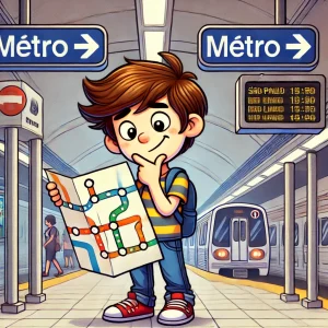 Como saber qual metrô devo pegar?