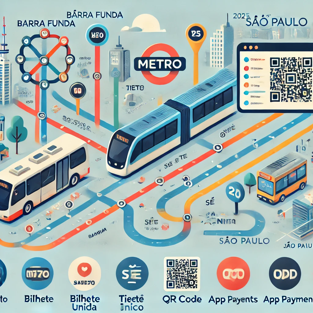 Integração ônibus e metrô 2025
